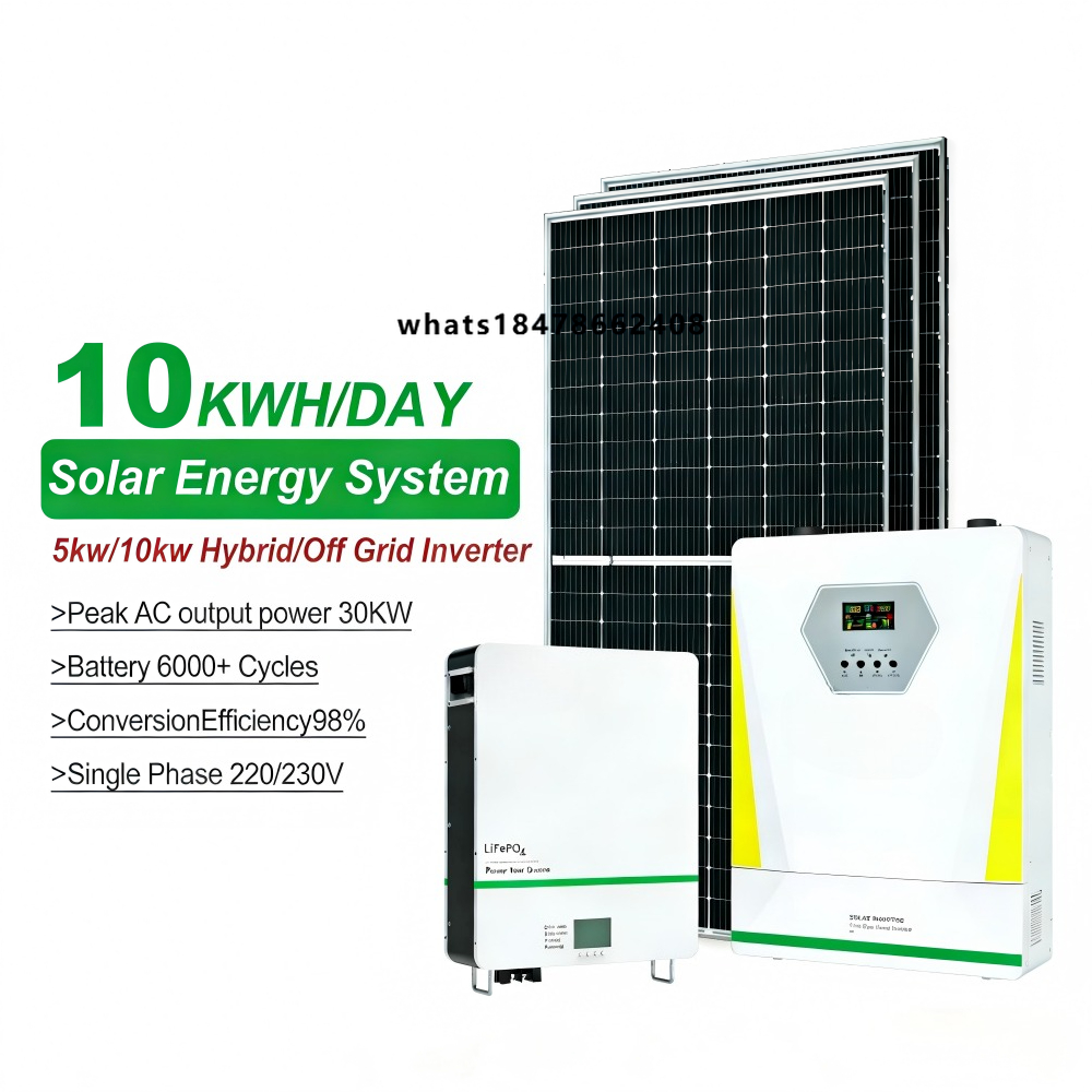 Off Grid Solar Kit - System paneli słonecznych 5kW 10kW, system