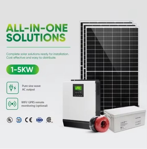 Off Grid Solar Kit - Kompletny Zestaw Domowego Systemu Energii Słonecznej