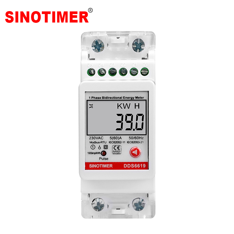 Energy Meter Bidirectional - Najlepszy sprzedawca Jednofazowy miernik energii elektrycznej