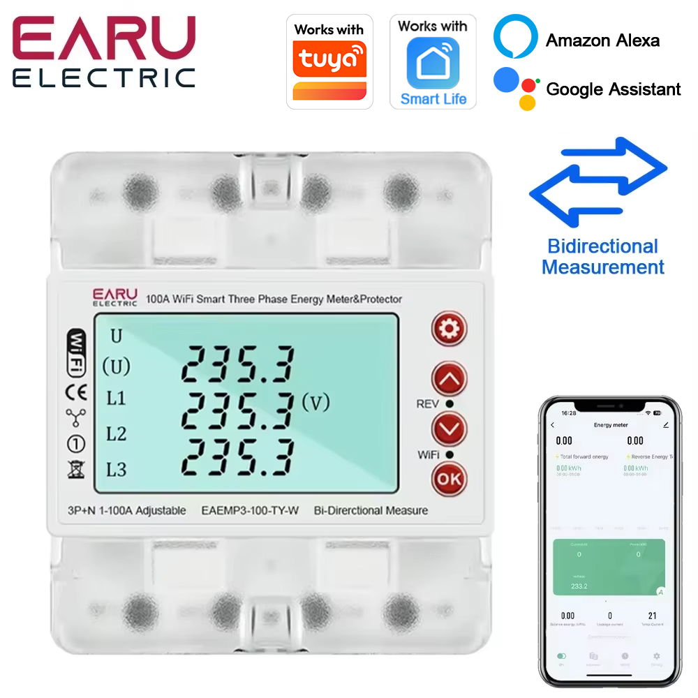 Trójfazowy licznik energii AC3 – Energy Meter Bidirectional recenzja i cena