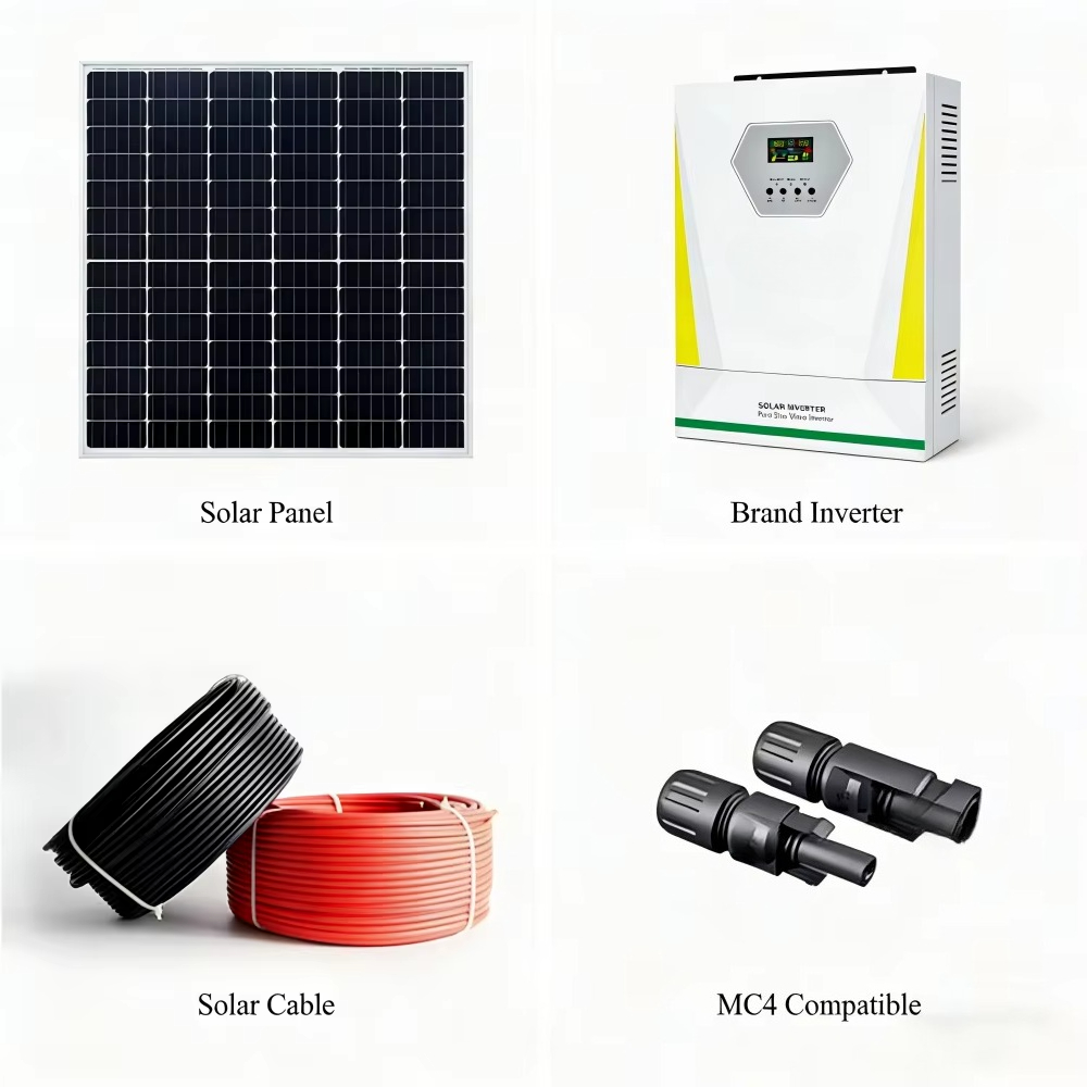 System paneli słonecznych 5kW  – Off Grid Solar Kit recenzja i cena