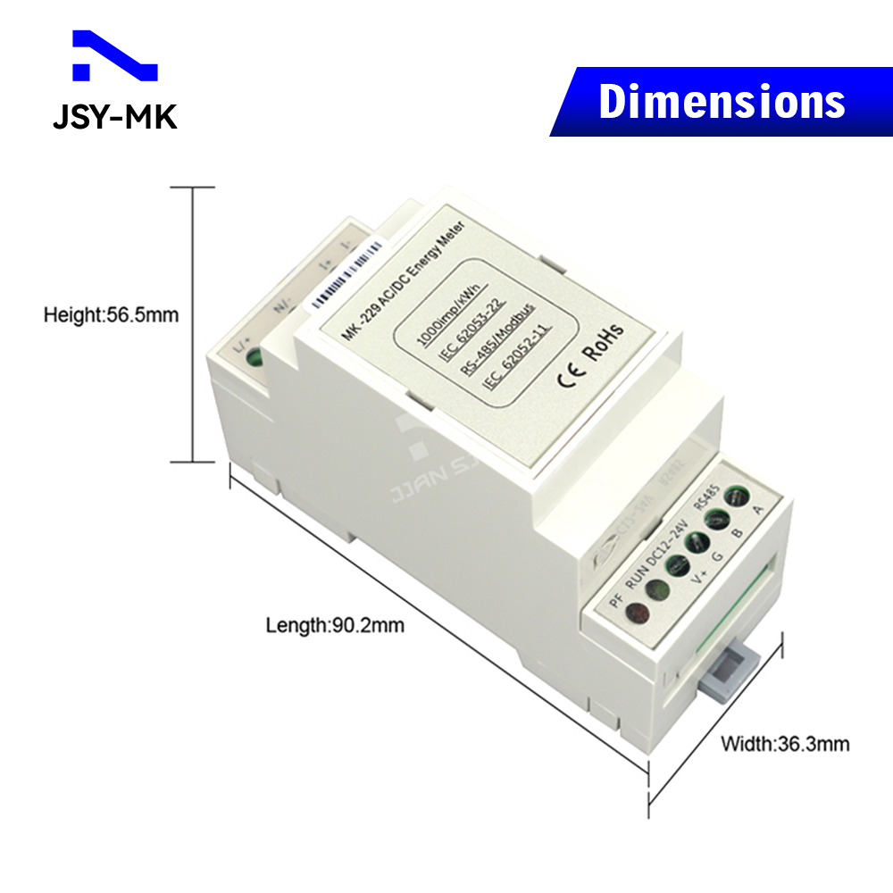JSY-MK-229 DC 100A Pomiar dwuk – Energy Meter Bidirectional recenzja i cena