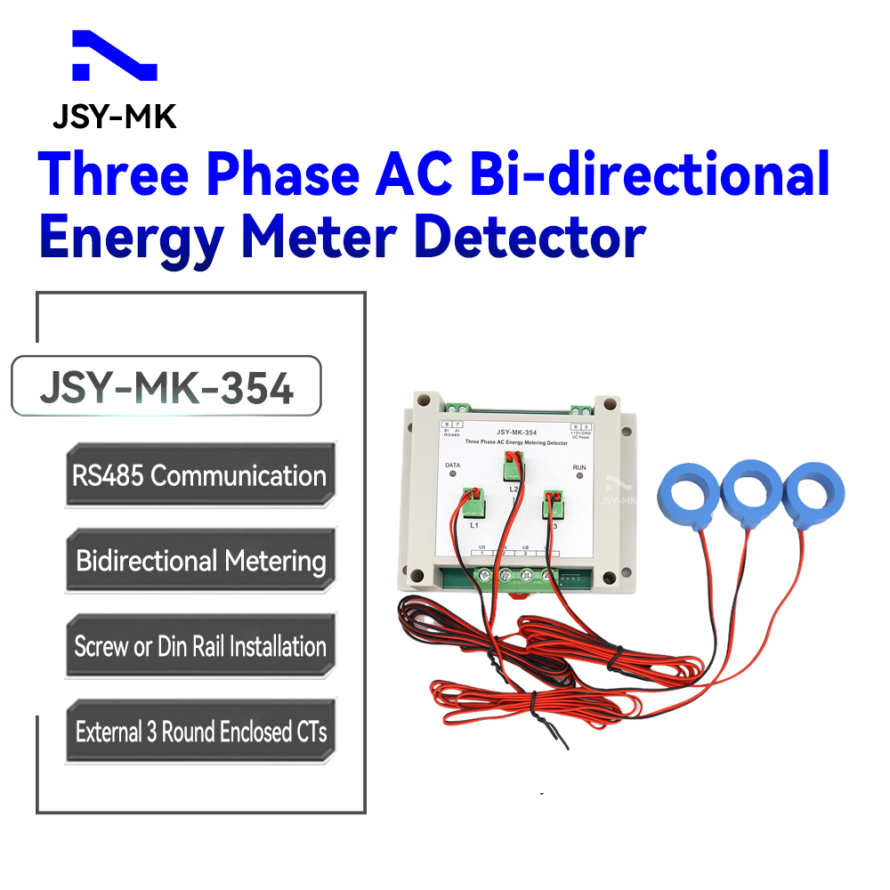 JSY-MK-354 3P4W 80A Dwukierunk – Energy Meter Bidirectional recenzja i cena