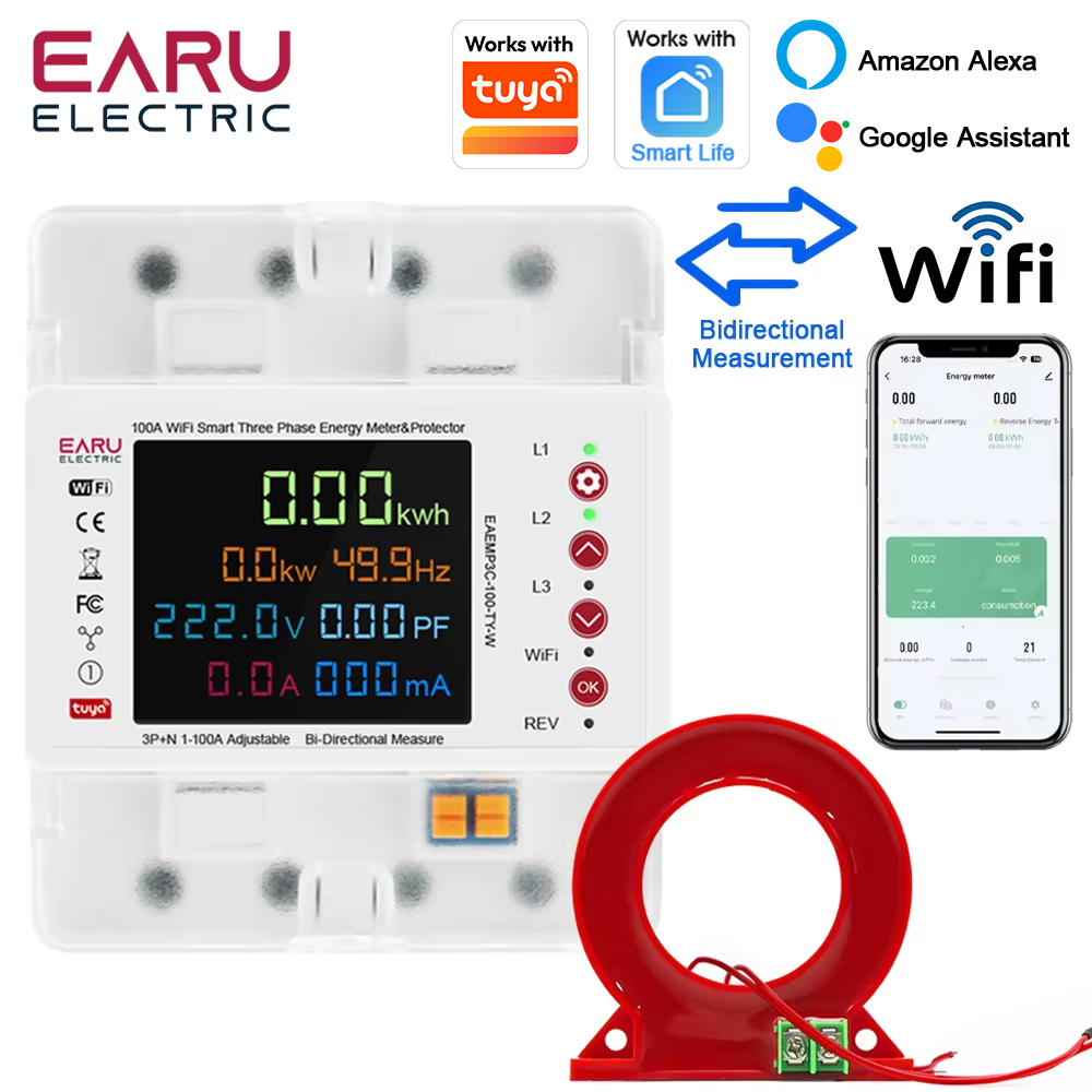 Trójfazowy licznik energii ele – Energy Meter Bidirectional recenzja i cena