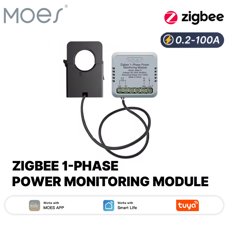 MOES Tuya Zigbee Inteligentny  – Energy Meter Bidirectional recenzja i cena