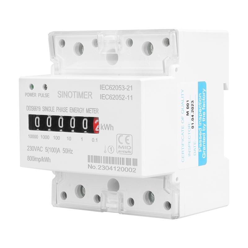Jednofazowy elektroniczny licz – Energy Meter Bidirectional recenzja i cena