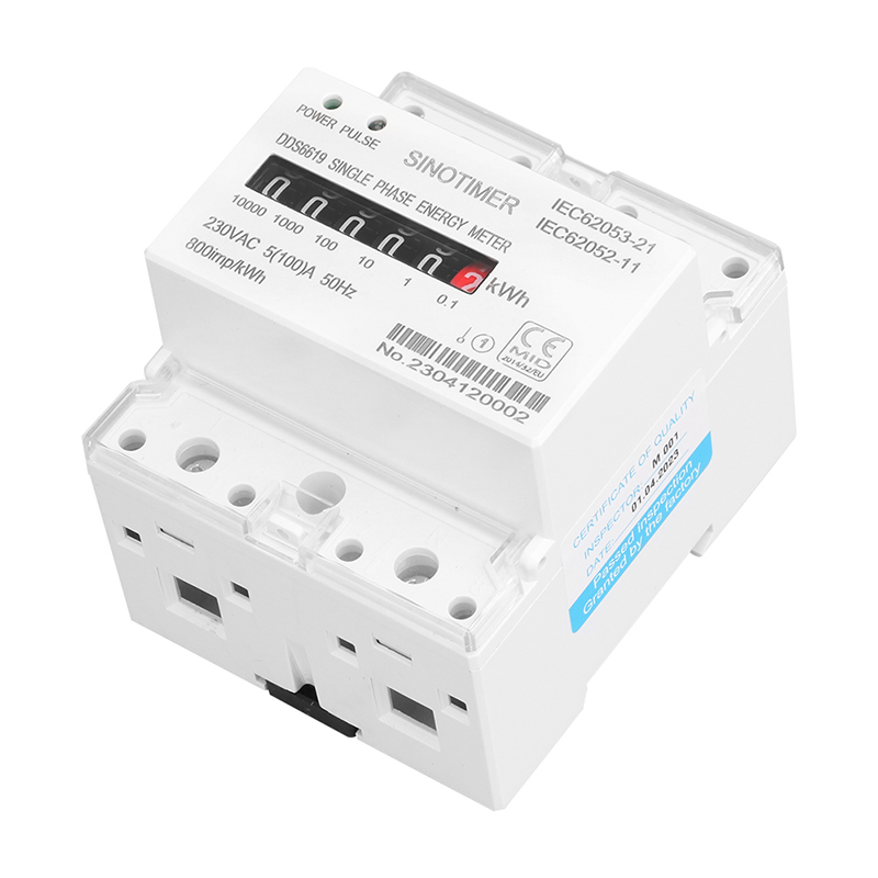 Jednofazowy elektroniczny licz – Energy Meter Bidirectional recenzja i cena