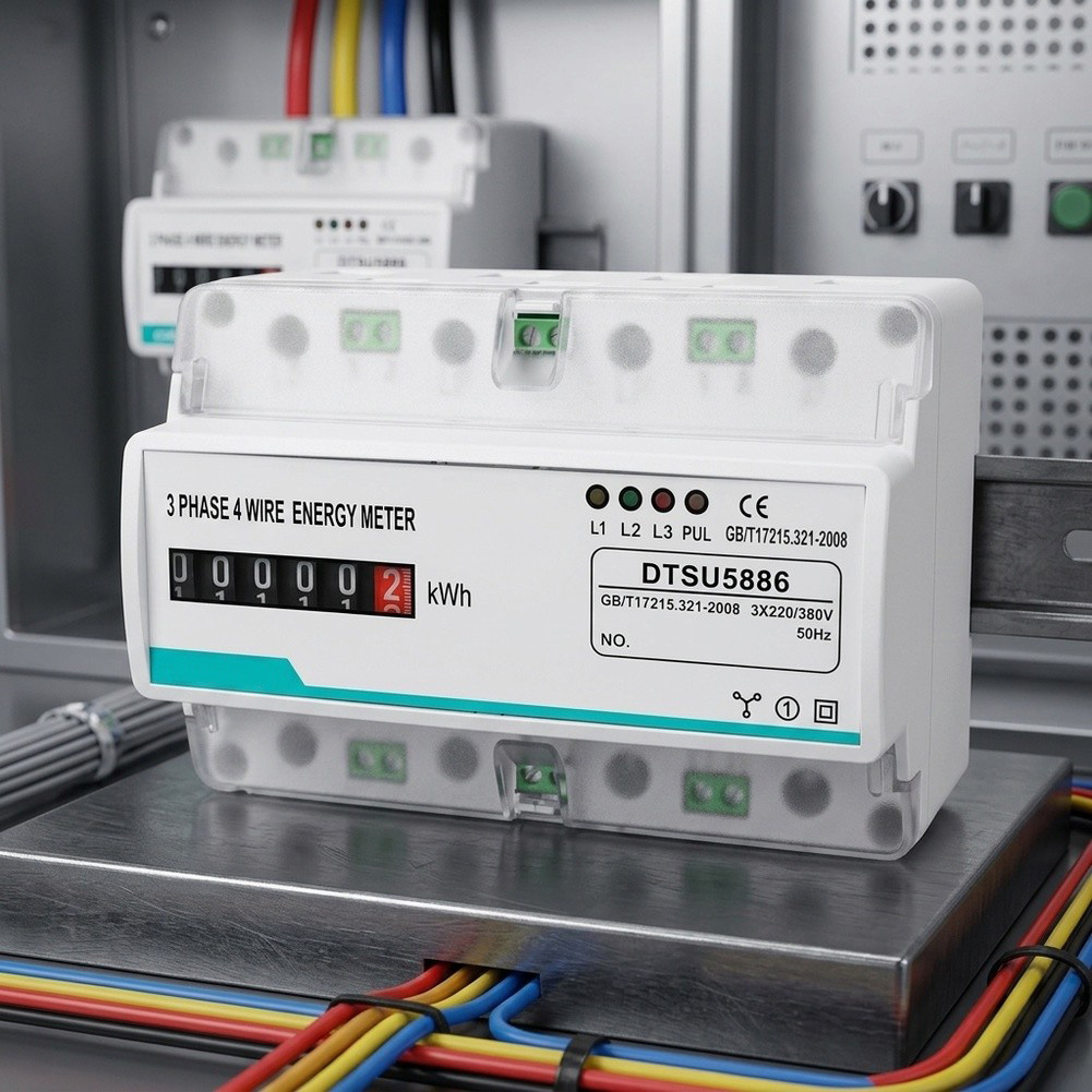 Licznik energii trójfazowy 4-p – Energy Meter Bidirectional recenzja i cena
