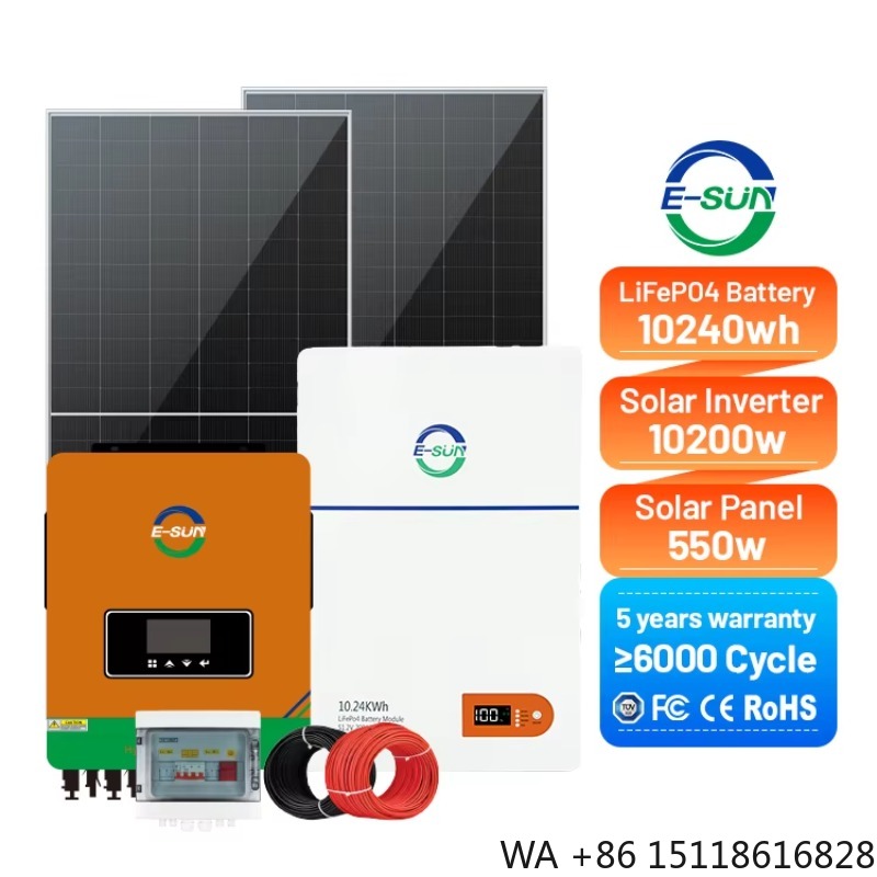 Hybrydowy system solarny 10,2  – Off Grid Solar Kit recenzja i cena
